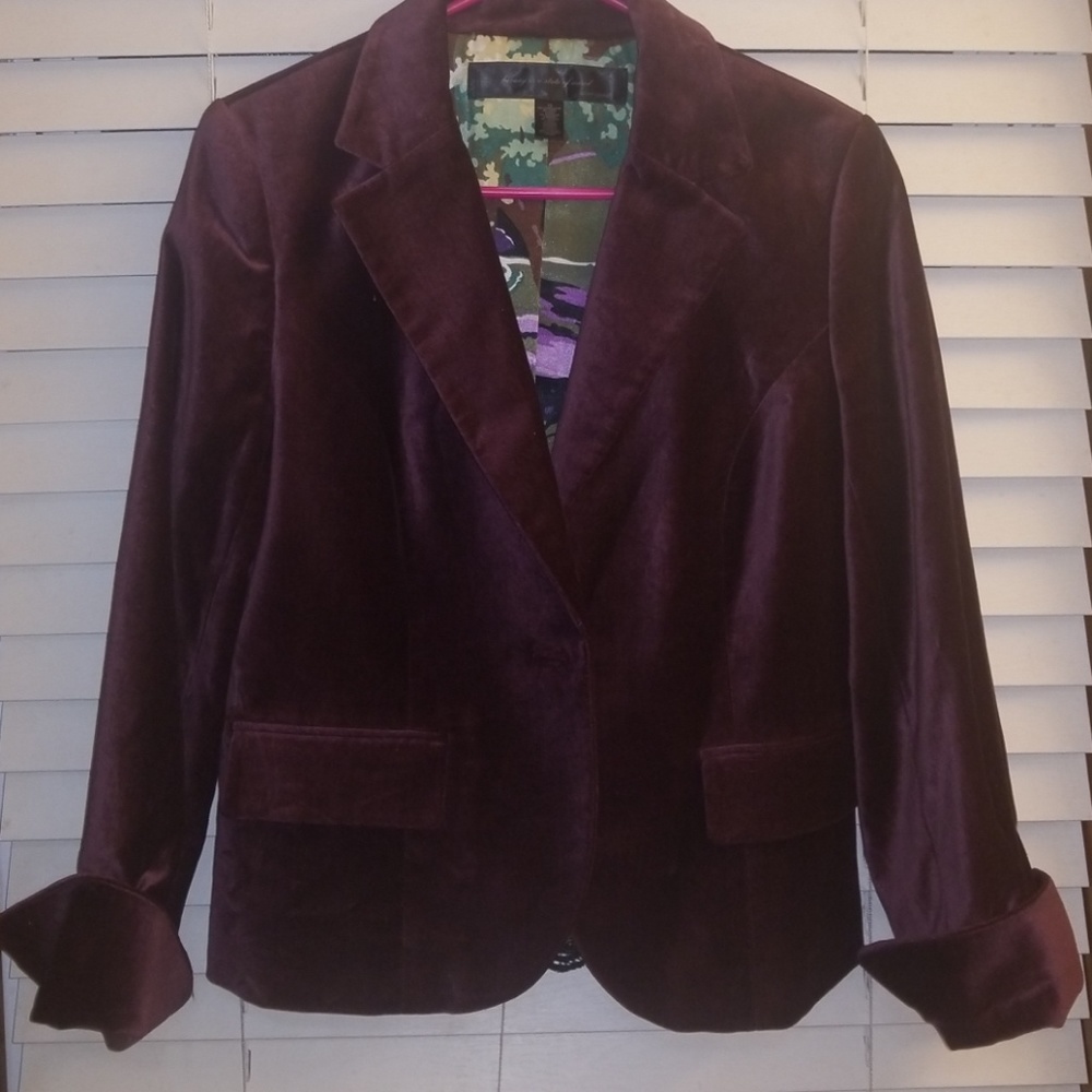 Velvet jacket